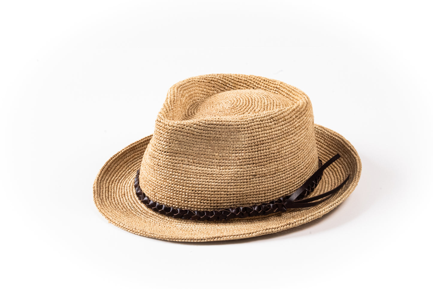 Braided Straw Trilby Hat – Natural | Harbour Hat