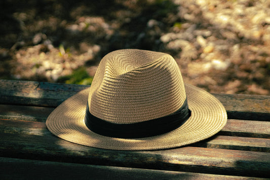 Women's Classic Fedora Straw Hat – Natural | Harbour Hat