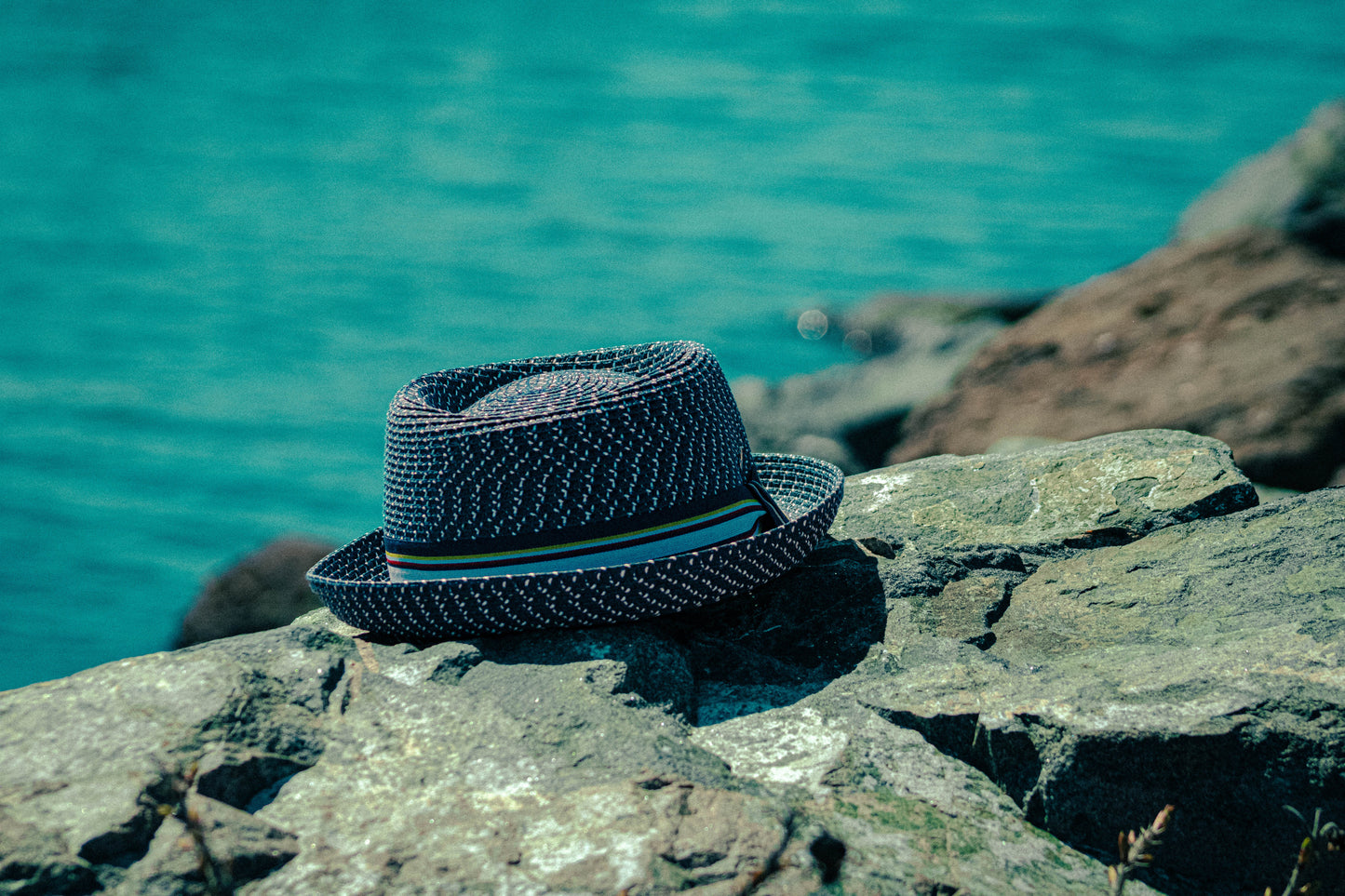 Pork Pie Straw Hat