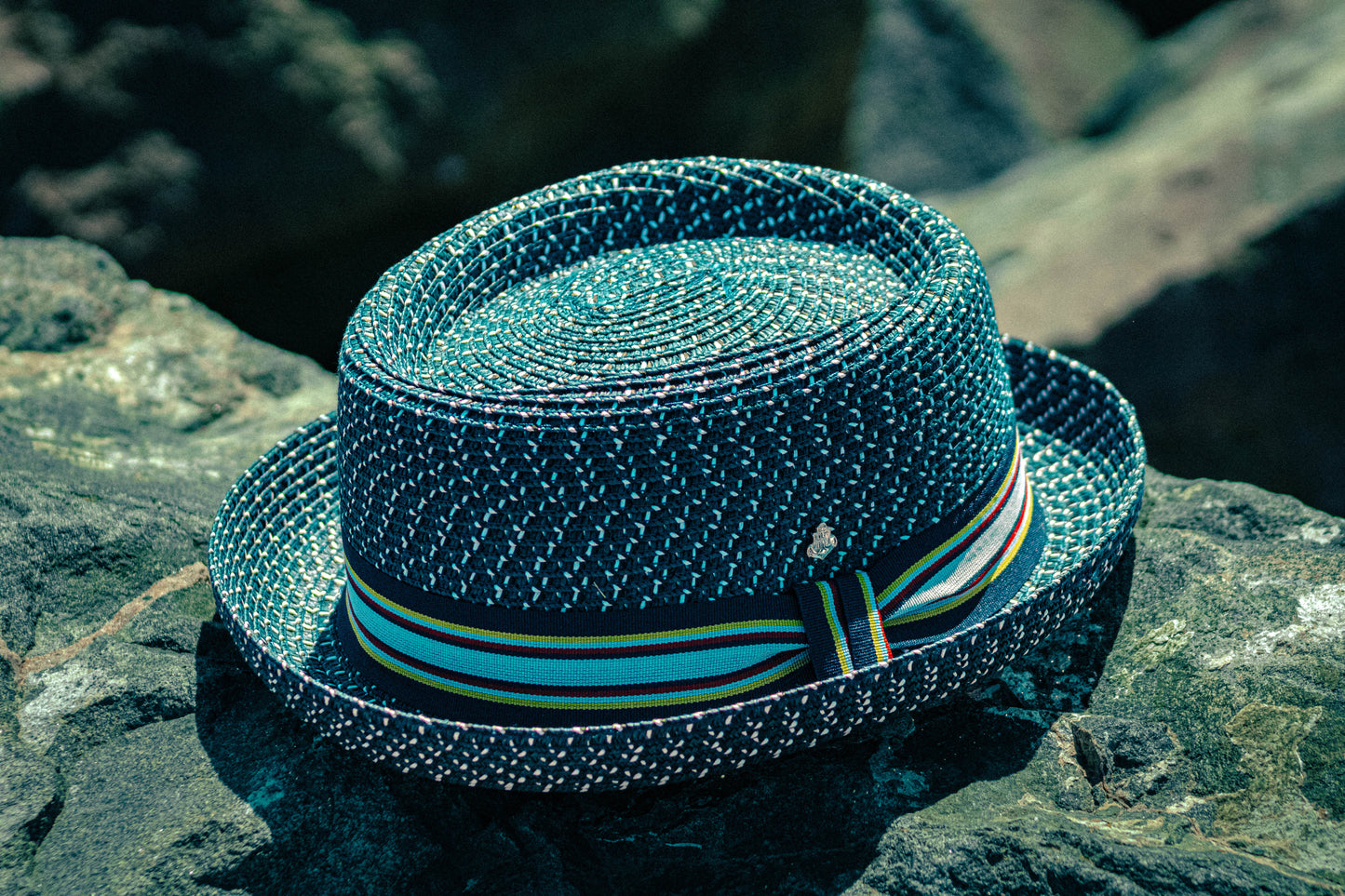 Pork Pie Straw Hat