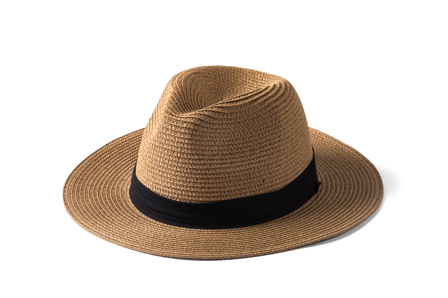 Women's Classic Fedora Straw Hat – Natural | Harbour Hat