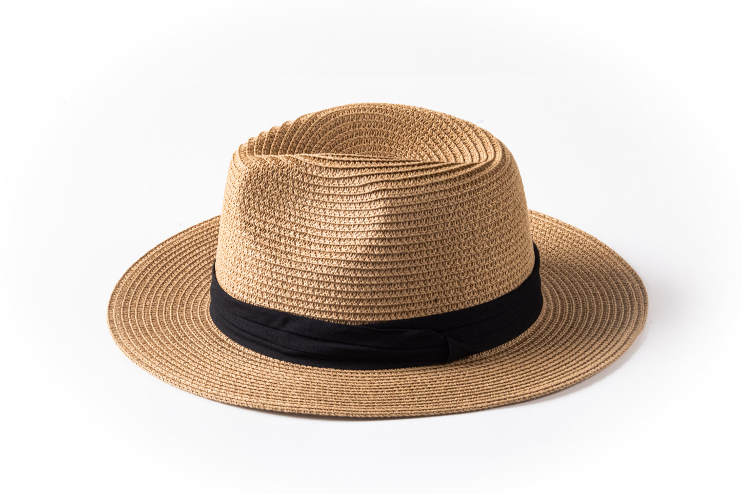 Women's Classic Fedora Straw Hat – Natural | Harbour Hat