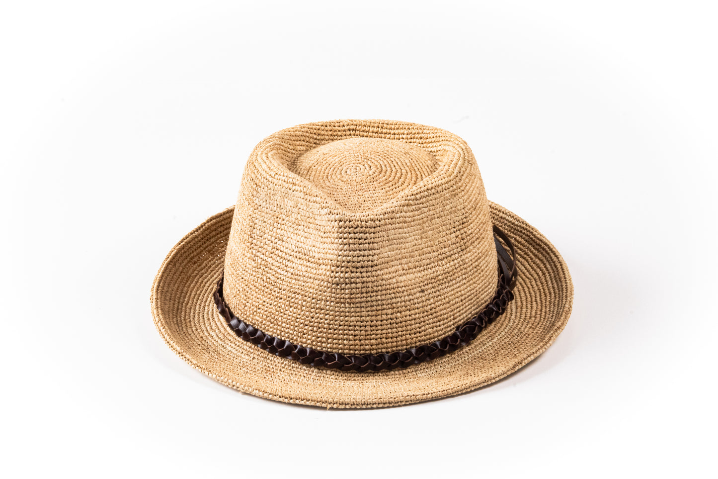Braided Straw Trilby Hat – Natural | Harbour Hat