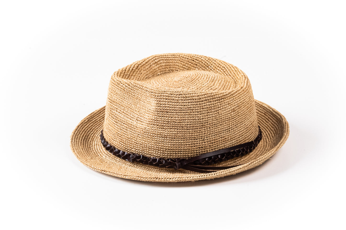 Braided Straw Trilby Hat – Natural | Harbour Hat