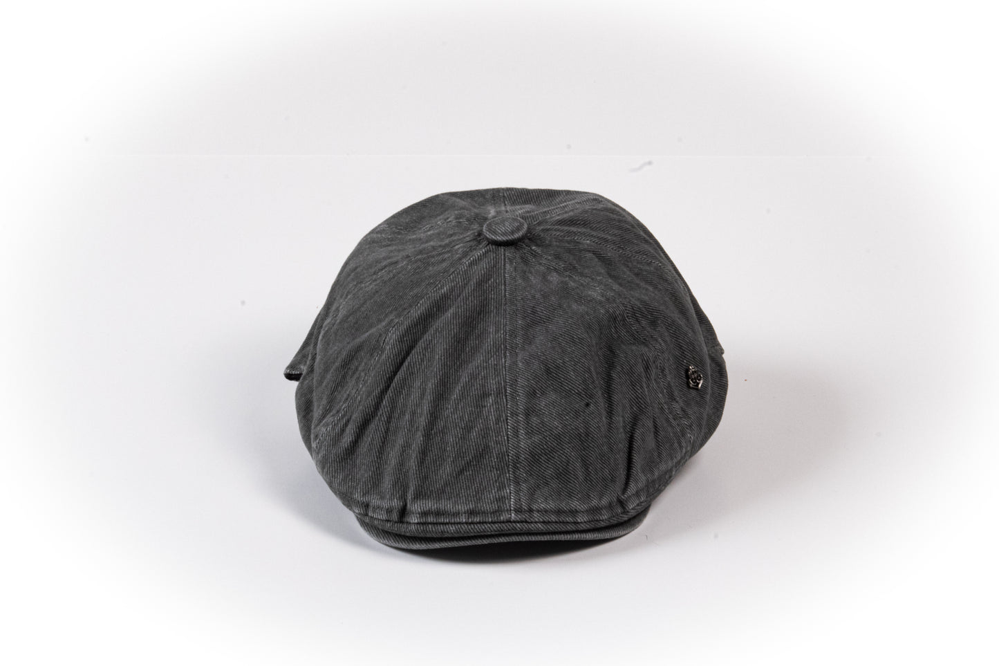Washed Cotton Newsboy Cap